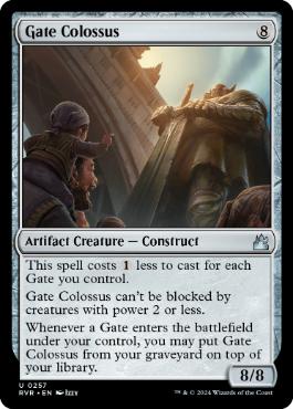 【ENG】【Foil】《門の巨像/Gate Colossus》[RVR]