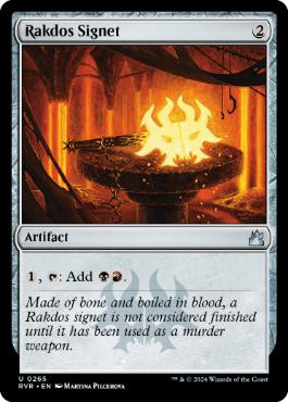 【ENG】【Foil】《ラクドスの印鑑/Rakdos Signet》[RVR]
