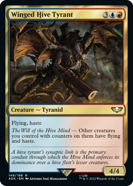 【ENG】《有翼ハイヴタイラント/Winged Hive Tyrant》[40K]