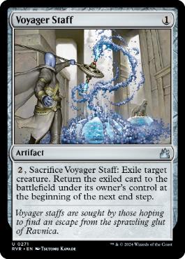 【ENG】【Foil】《航海者の杖/Voyager Staff》[RVR]