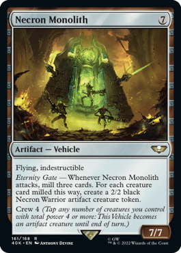 【ENG】《ネクロン・モノリス/Necron Monolith》[40K]