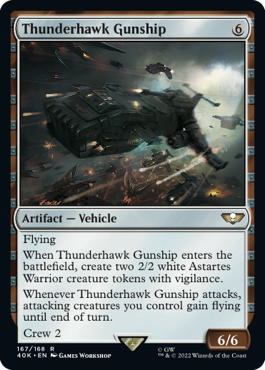 【ENG】《サンダーホーク・ガンシップ/Thunderhawk Gunship》[40K]