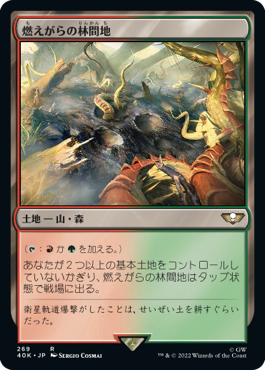 【JPN】《燃えがらの林間地/Cinder Glade》[40K]