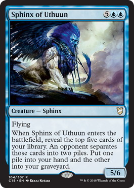 【ENG】《ウスーンのスフィンクス/Sphinx of Uthuun》[C18]