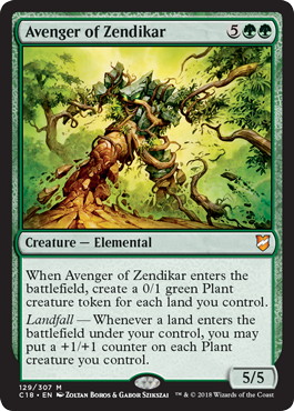【ENG】《ゼンディカーの報復者/Avenger of Zendikar》[C18]