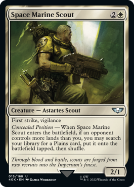 【ENG】《スペースマリーン・スカウト/Space Marine Scout》[40K]