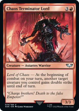 【ENG】《ケイオス・ターミネイター・ロード/Chaos Terminator Lord》[40K]
