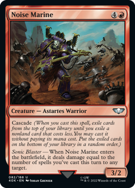 【ENG】《ノイズマリーン/Noise Marine》[40K]