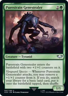 【ENG】《ピュアストレイン・ジーンスティーラー/Purestrain Genestealer》[40K]