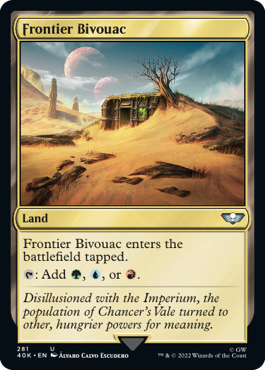 【ENG】《開拓地の野営地/Frontier Bivouac》[40K]