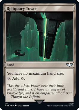 【ENG】【Foil】■サージ■《聖遺の塔/Reliquary Tower》[40K]