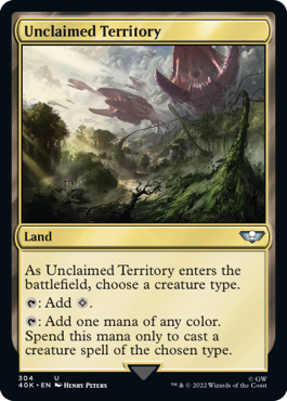 【ENG】《手付かずの領土/Unclaimed Territory》[40K]