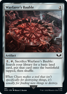 【ENG】《旅人のガラクタ/Wayfarer's Bauble》(261)[40K]