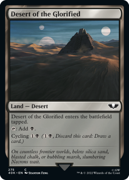 【ENG】《栄光の砂漠/Desert of the Glorified》[40K]