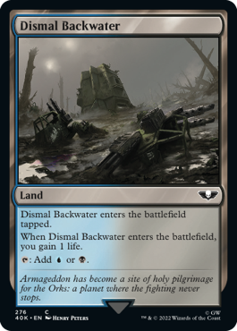 【ENG】《陰鬱な僻地/Dismal Backwater》[40K]