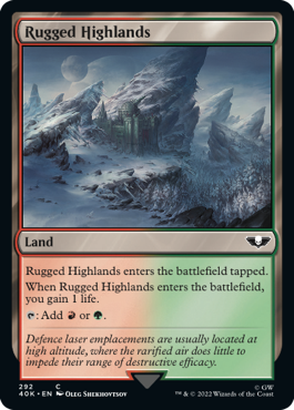 【ENG】《岩だらけの高地/Rugged Highlands》[40K]