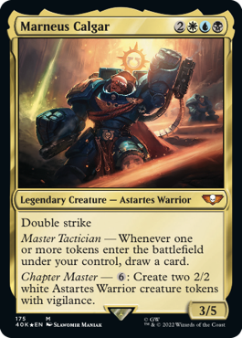 【ENG】【Foil】《マルネウス・カルガー/Marneus Calgar》[40K]