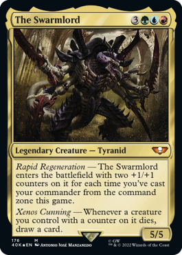 【ENG】【Foil】《スウォームロード/The Swarmlord》[40K]