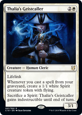 【ENG】《サリアの霊呼び/Thalia's Geistcaller》[C19]