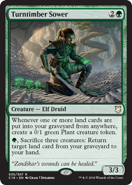 【ENG】《変わり樹の蒔き手/Turntimber Sower》[C18]
