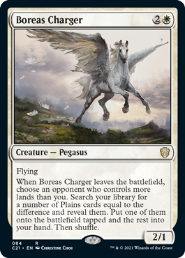 【ENG】《ボレアスの軍馬/Boreas Charger》[C21]