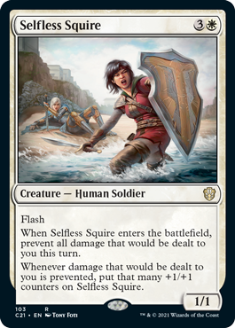 【ENG】《無私の従者/Selfless Squire》[C21]
