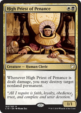 【ENG】《贖罪の高僧/High Priest of Penance》[C18]