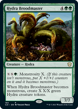 【ENG】《ハイドラの繁殖主/Hydra Broodmaster》[C21]