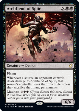 【ENG】《悪意の魔神/Archfiend of Spite》[C19]