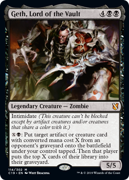 【ENG】《大霊堂の王、ゲス/Geth, Lord of the Vault》[C19]