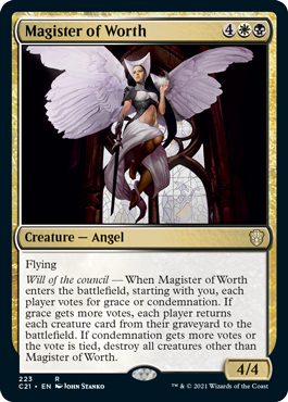【ENG】《真価の宗匠/Magister of Worth》[C21]