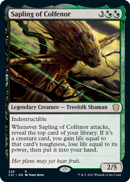【ENG】《コルフェノールの若木/Sapling of Colfenor》[C21]
