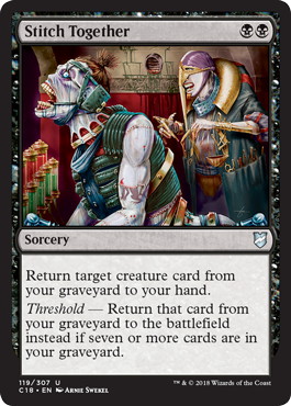 【ENG】《縫合/Stitch Together》[C18]