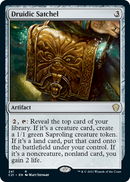 【ENG】《ドルイドの物入れ/Druidic Satchel》[C21]