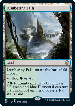 【ENG】《伐採地の滝/Lumbering Falls》[C21]