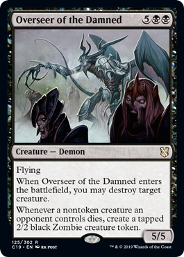 【ENG】《忌むべき者の監視者/Overseer of the Damned》[C19]