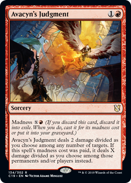【ENG】《アヴァシンの裁き/Avacyn's Judgment》[C19]