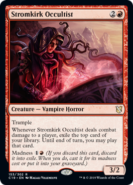 【ENG】《流城の密教信者/Stromkirk Occultist》[C19]