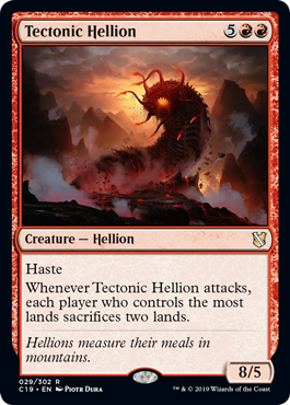【ENG】《地盤のヘリオン/Tectonic Hellion》[C19]