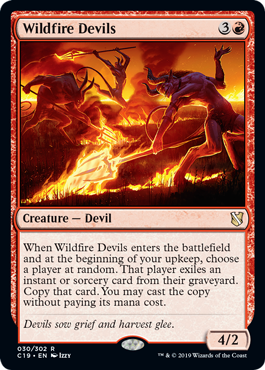 【ENG】《野火の悪魔/Wildfire Devils》[C19]