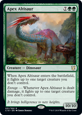 【ENG】《頂点のアルティサウルス/Apex Altisaur》[C19]