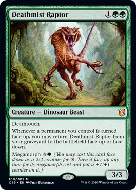 【ENG】《死霧の猛禽/Deathmist Raptor》[C19]