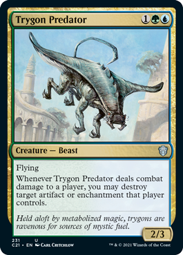 【ENG】《三角エイの捕食者/Trygon Predator》[C21]