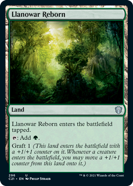 【ENG】《ラノワールの再生地/Llanowar Reborn》[C21]