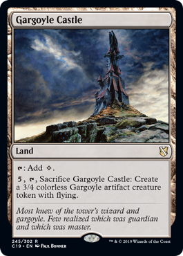 【ENG】《ガーゴイルの城/Gargoyle Castle》[C19]