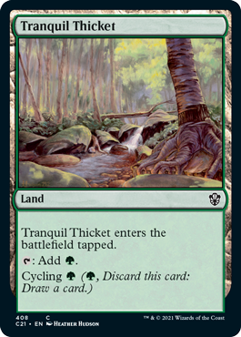 【ENG】《平穏な茂み/Tranquil Thicket》[C21]