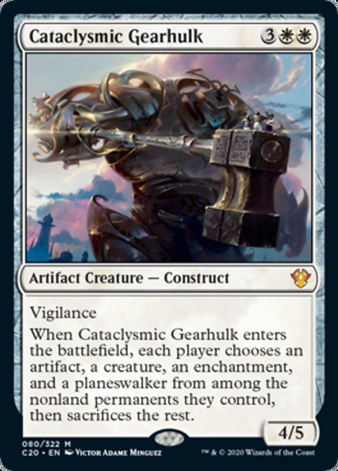 【ENG】《激変の機械巨人/Cataclysmic Gearhulk》[C20]