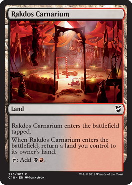 【ENG】《ラクドスの肉儀場/Rakdos Carnarium》[C18]