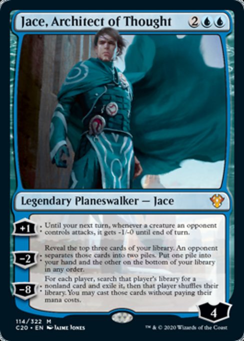 【ENG】《思考を築く者、ジェイス/Jace, Architect of Thought》[C20]