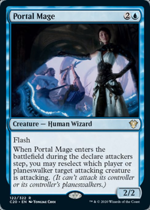 【ENG】《門の魔道士/Portal Mage》[C20]
